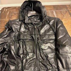Wilsons Leather Men's Black Jacket XLT